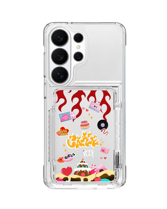 Android Crystal Wallet Standing Case - Itzy 3