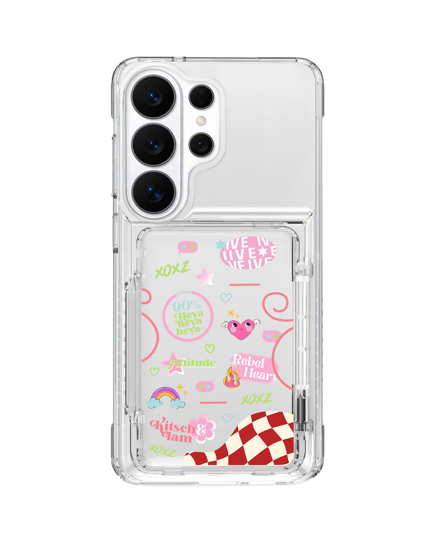 Android Crystal Wallet Standing Case - Ive 1