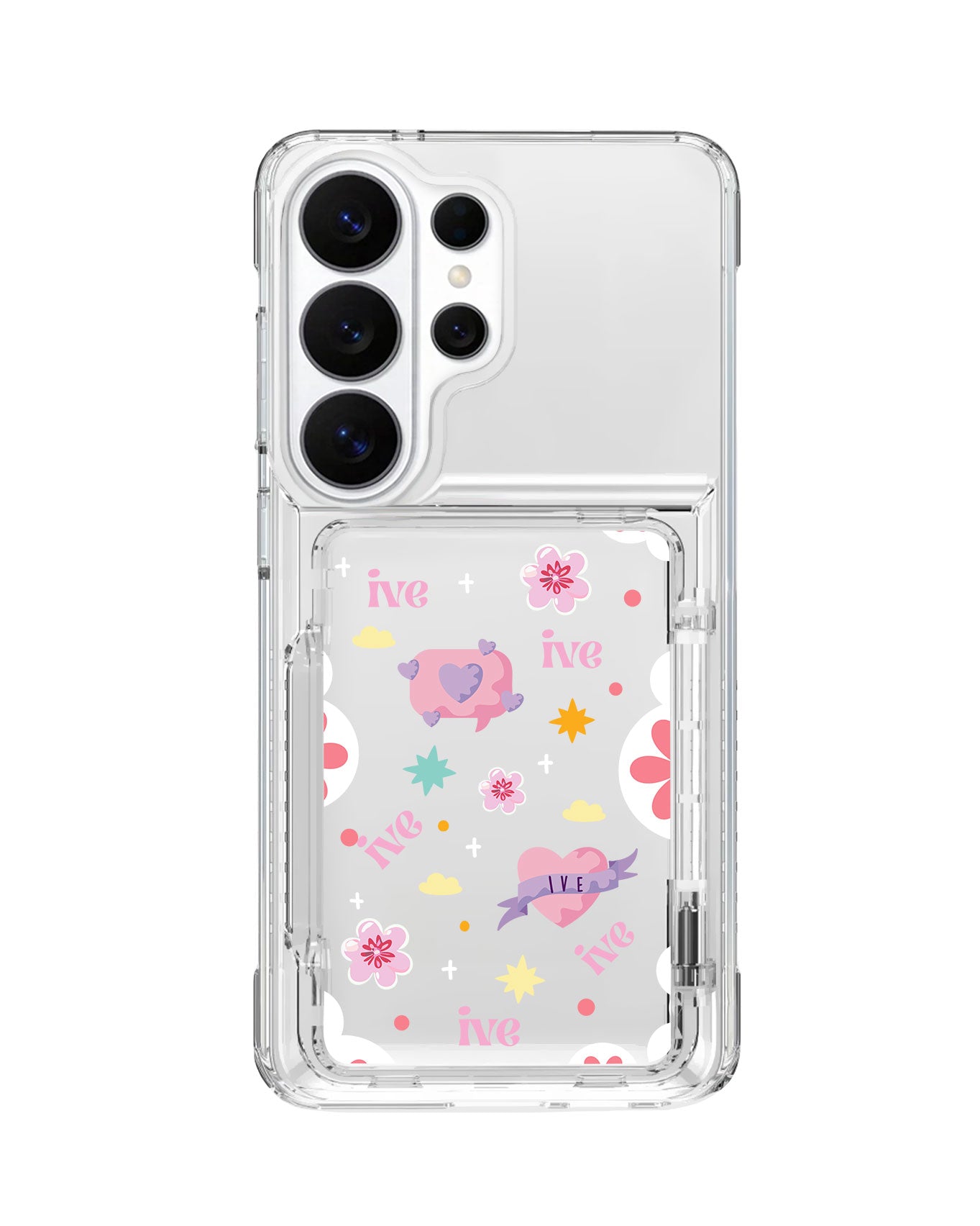 Android Crystal Wallet Standing Case - Ive 2