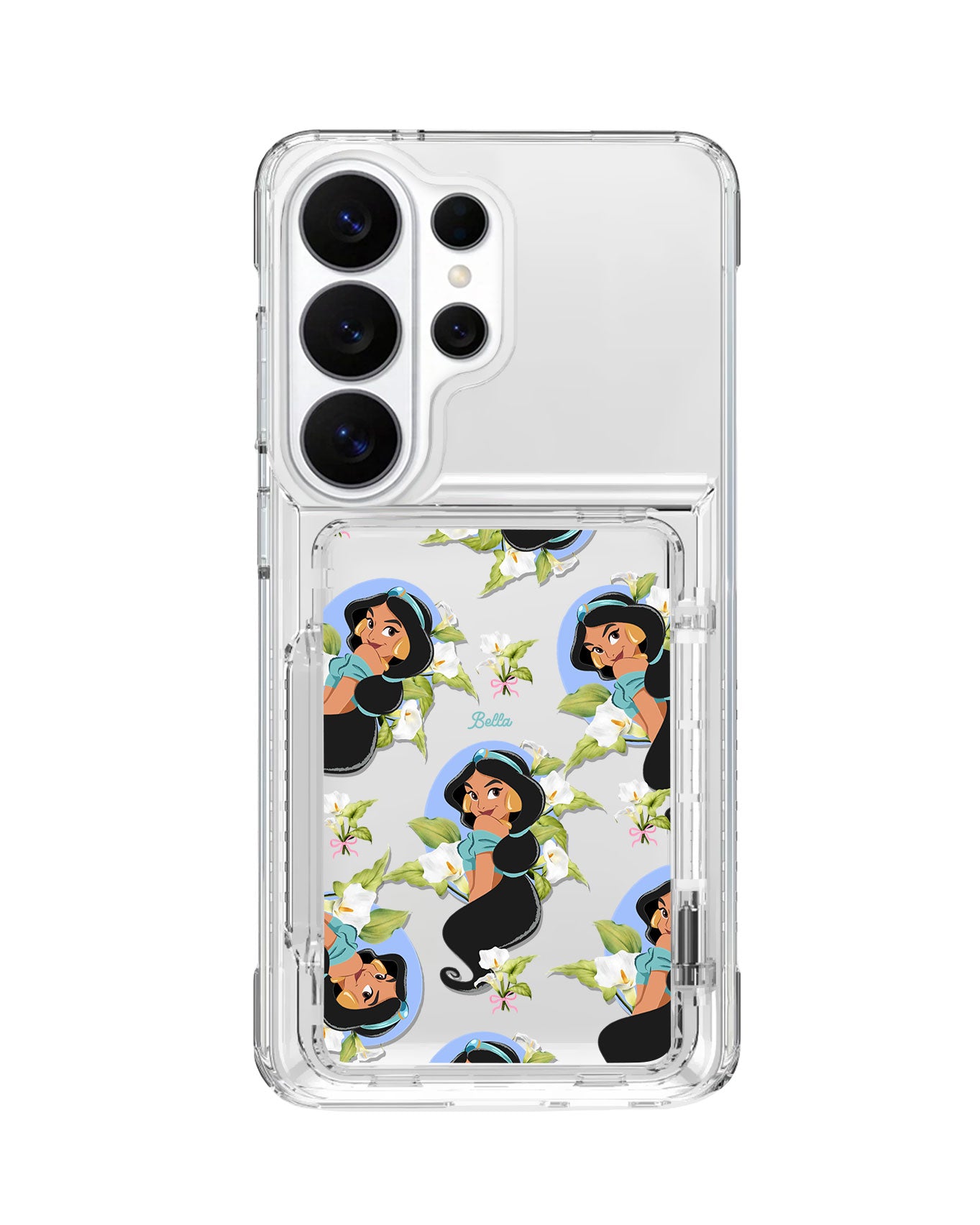 Android Crystal Wallet Standing Case - Jasmin