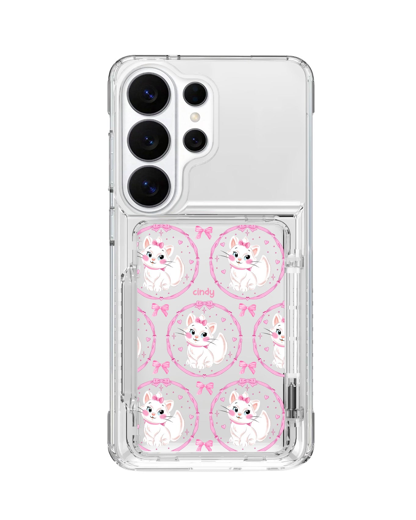 Android Crystal Wallet Standing Case - Marrie Pattern