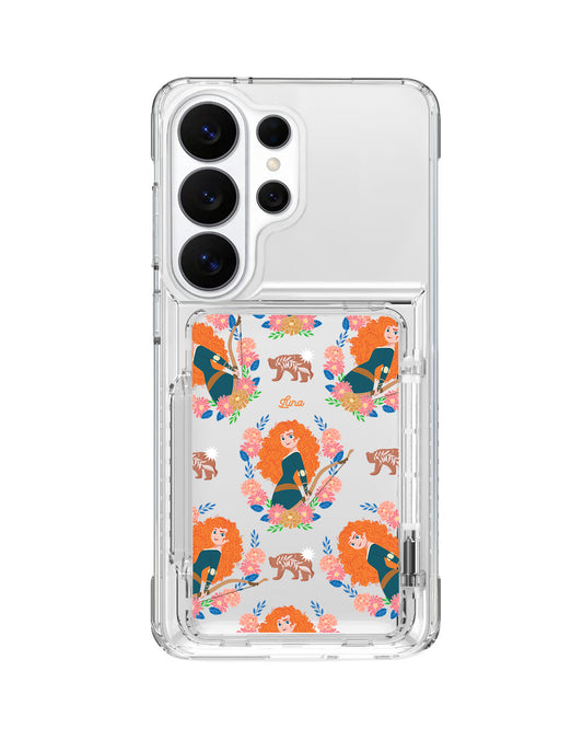 Android Crystal Wallet Standing Case - Merida