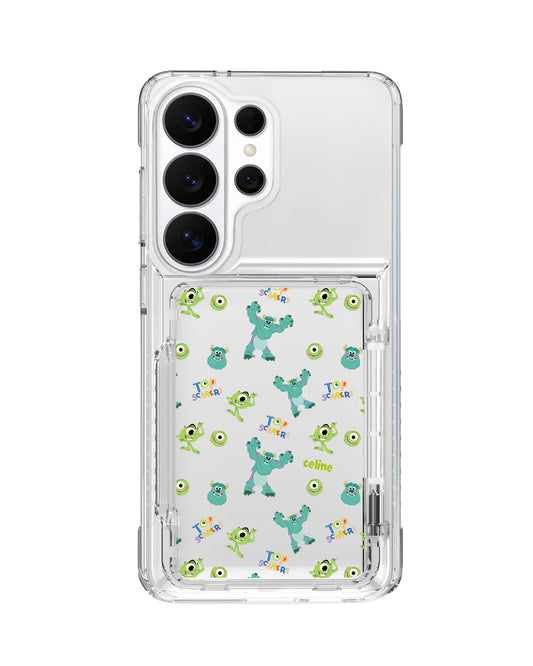Android Crystal Wallet Standing Case - Monser Top Scarers
