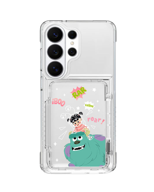 Android Crystal Wallet Standing Case - Monster Boo