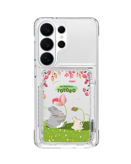 Android Crystal Wallet Standing Case - My Nightbour Totoro