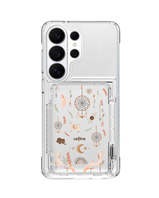 Android Crystal Wallet Standing Case - Savana