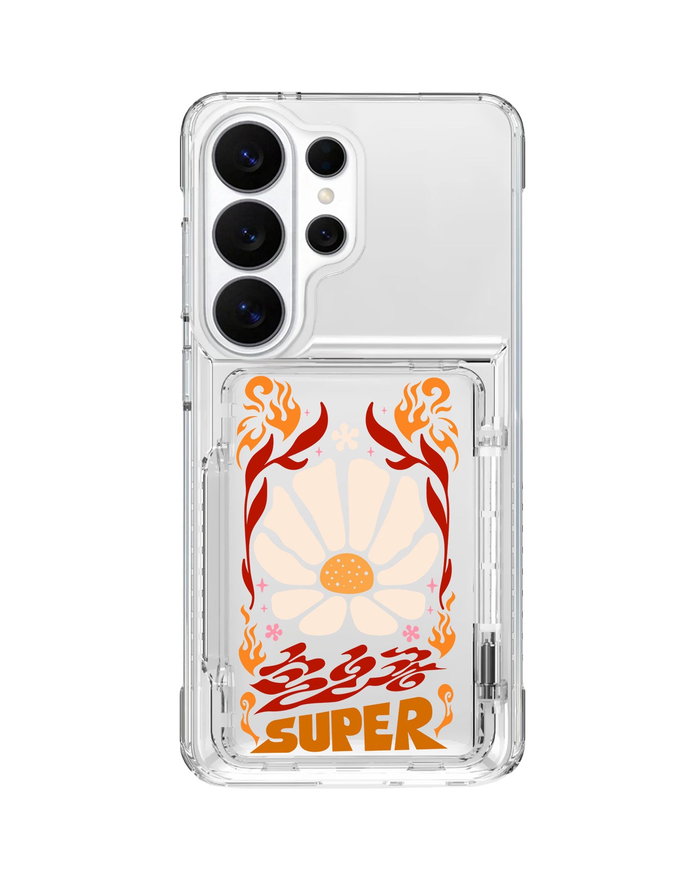 Android Crystal Wallet Standing Case - Seventeen 4