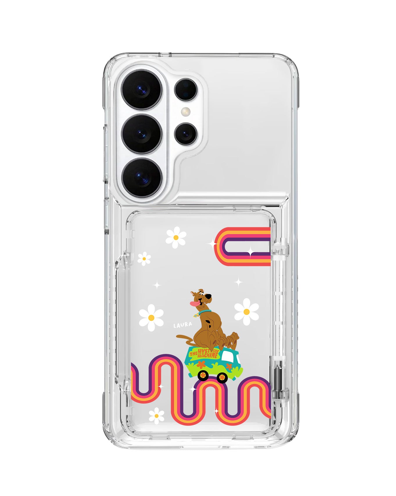 Android Crystal Wallet Standing Case - The Mystery Machine