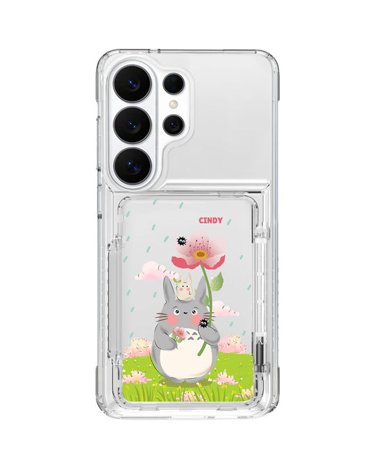 Android Crystal Wallet Standing Case - Totoro 2