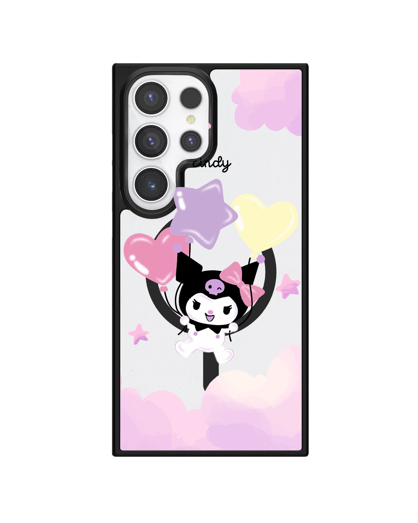 Android Premium Impact Case - Kuromi Balloon