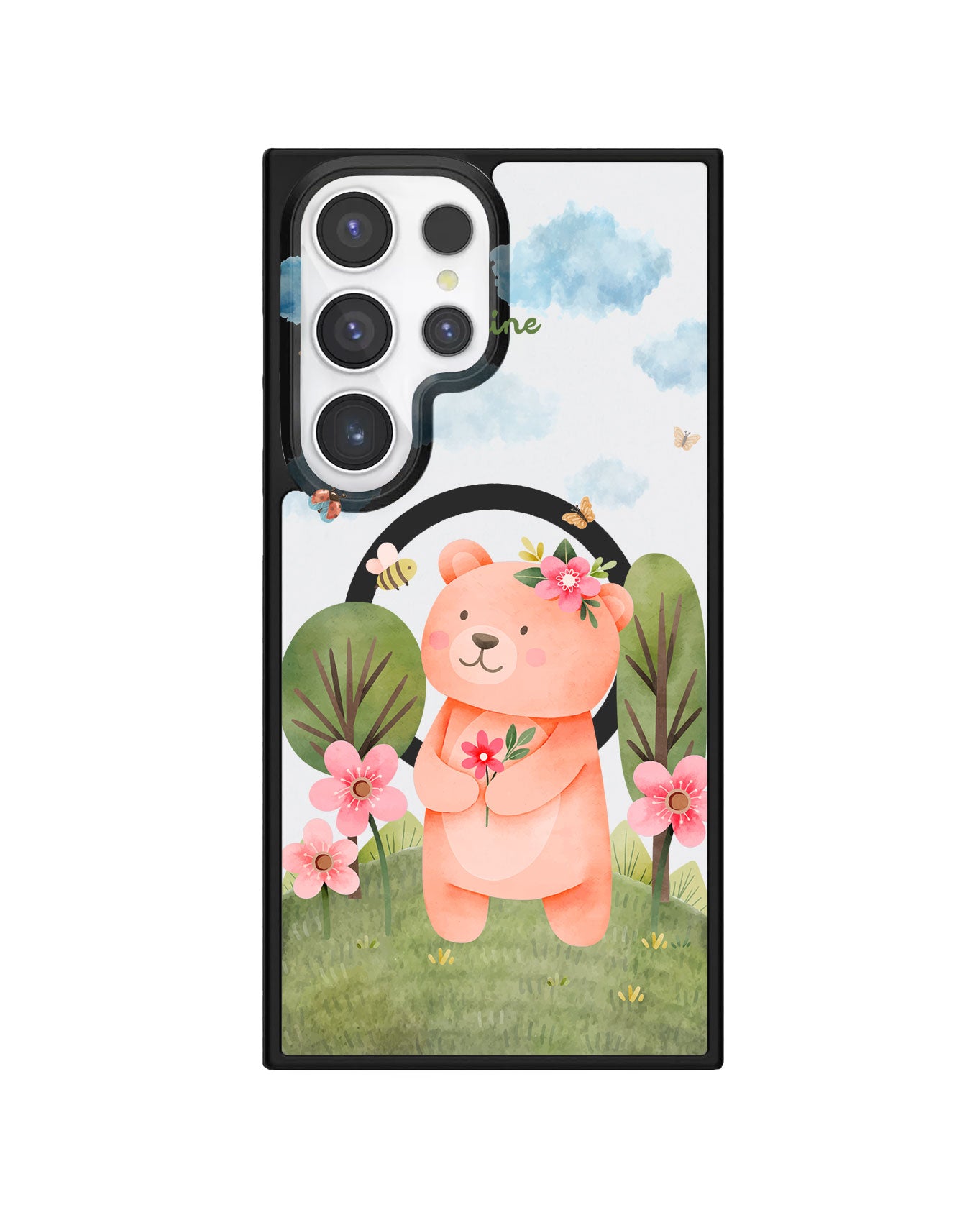 Android Premium Impact Case - Bear in Spring