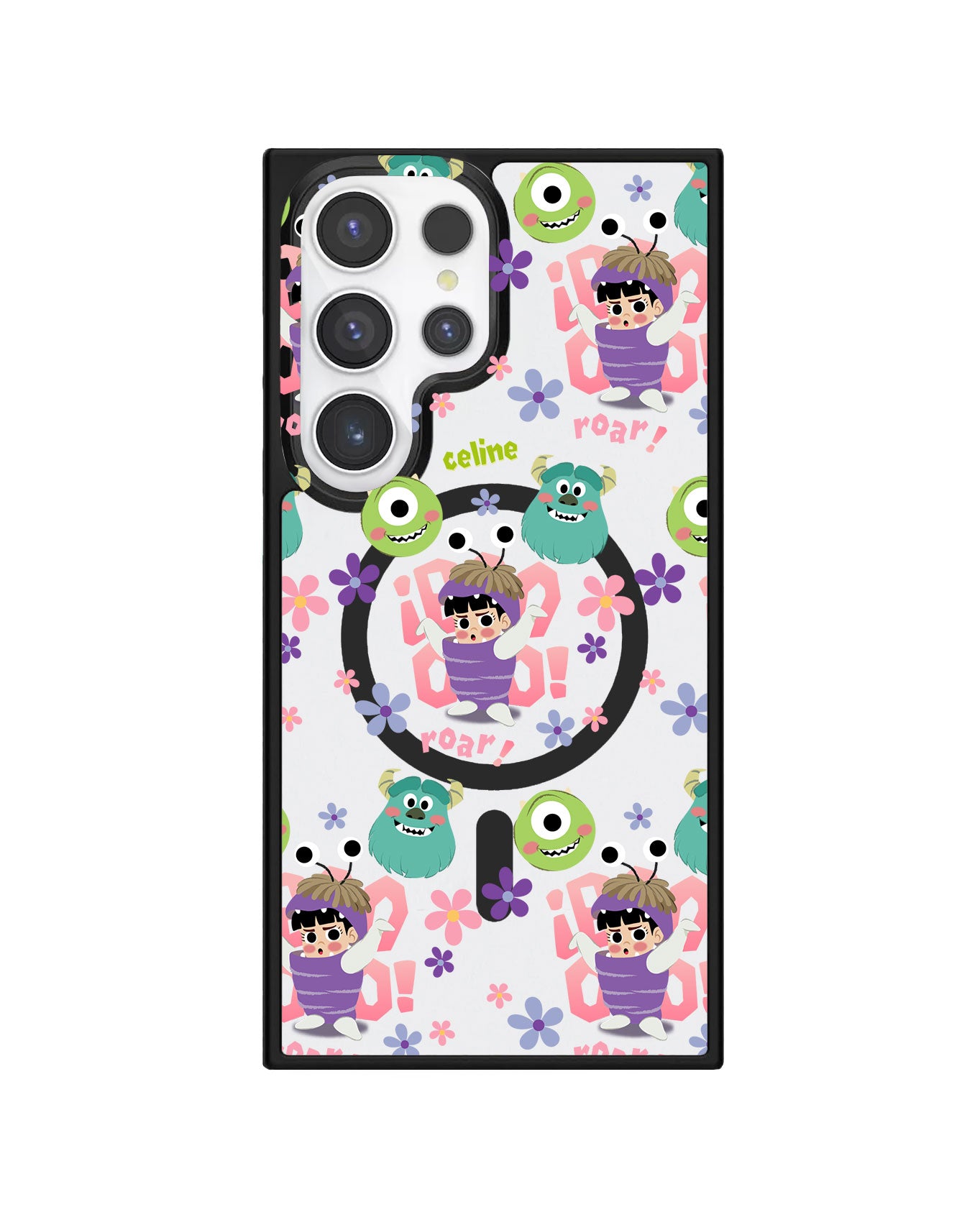Android Premium Impact Case - Monster Inc Boo Pattern