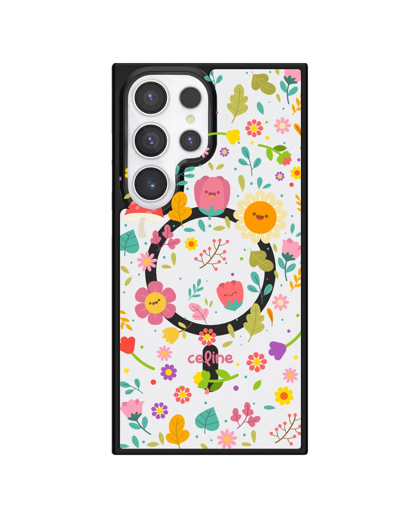 Android Premium Impact Case - Fun Floral