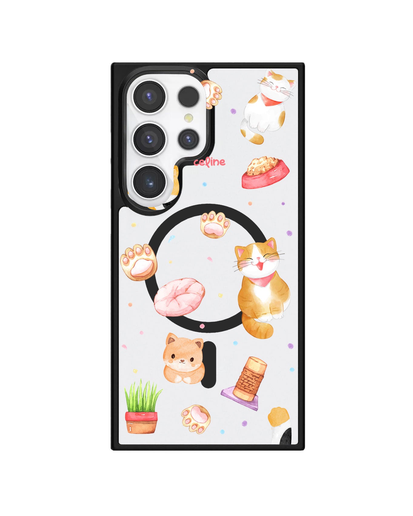 Android Premium Impact Case - Play with Kitty