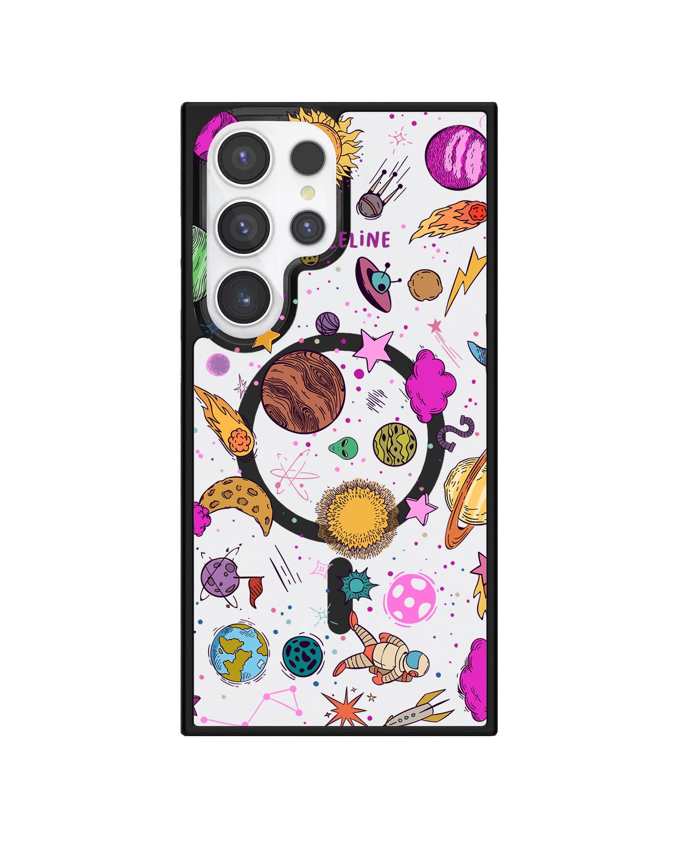 Android Premium Impact Case - Retro Space
