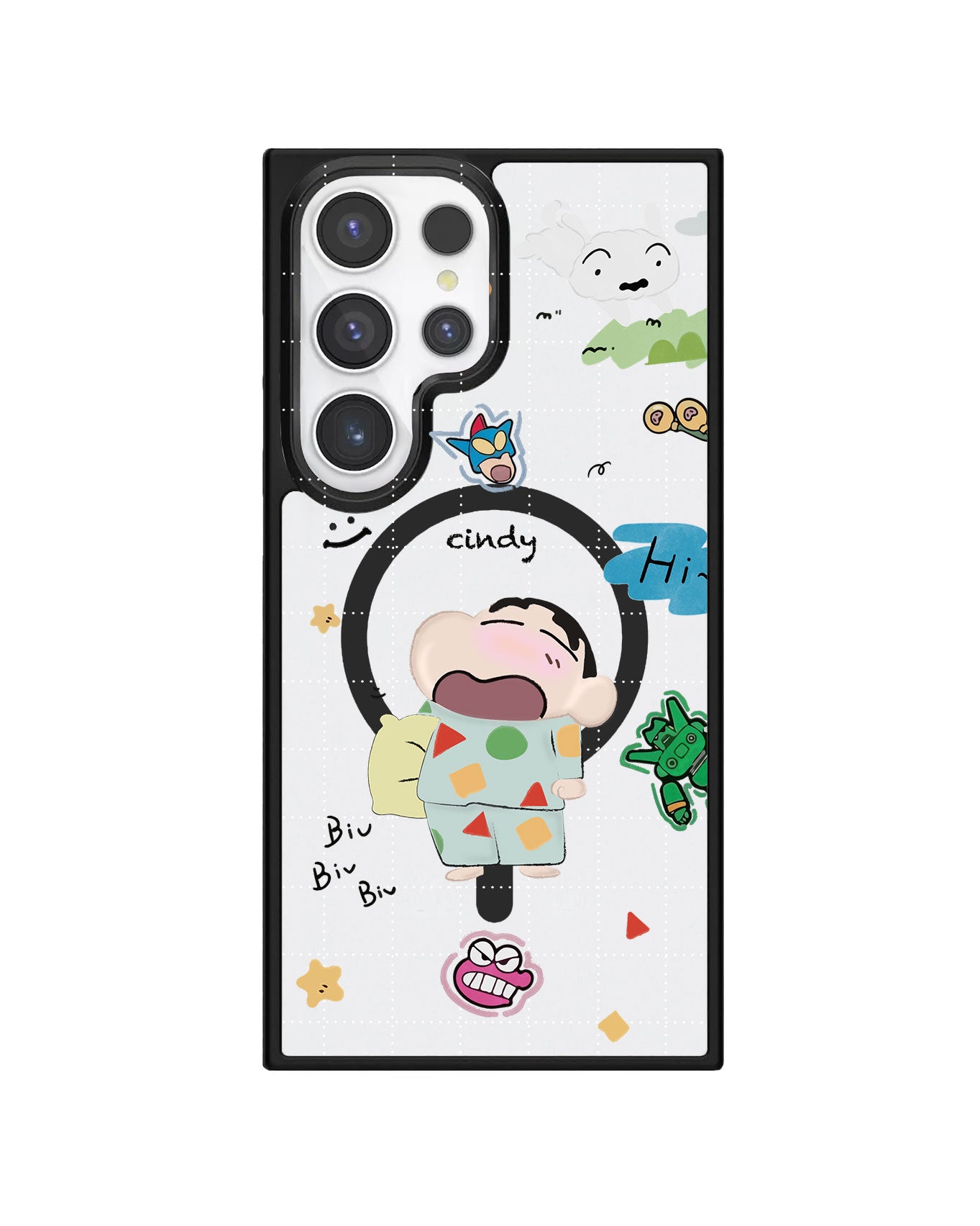 Android Premium Impact Case - Sleepy Shinchan