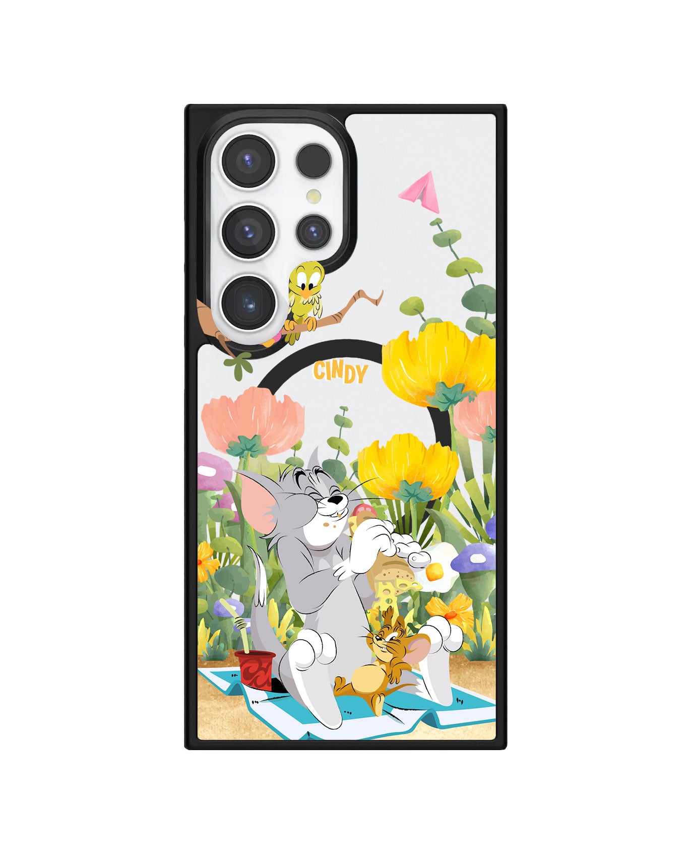 Android Premium Impact Case - Tom and Jerry Picnic