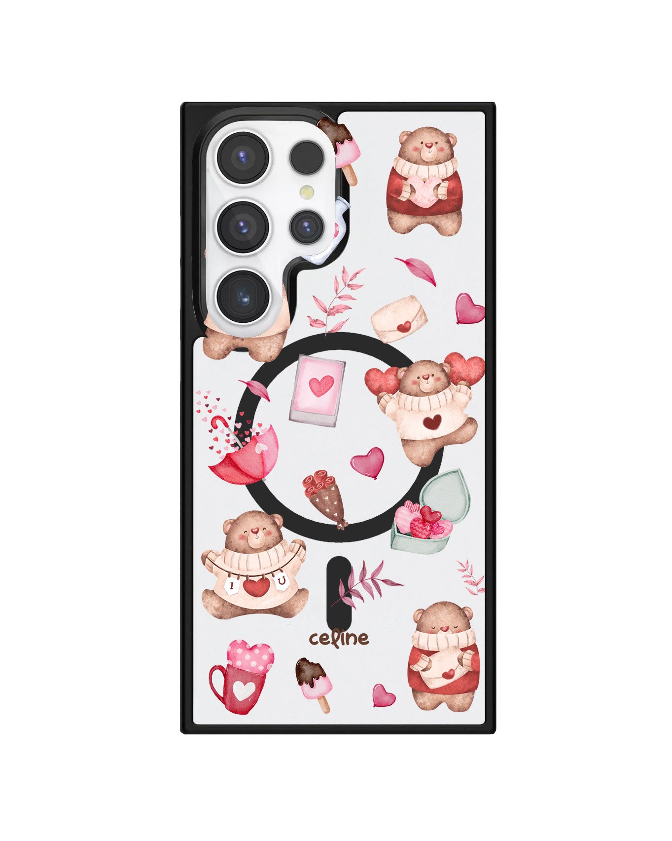 Android Premium Impact Case - Valentine with My Bear