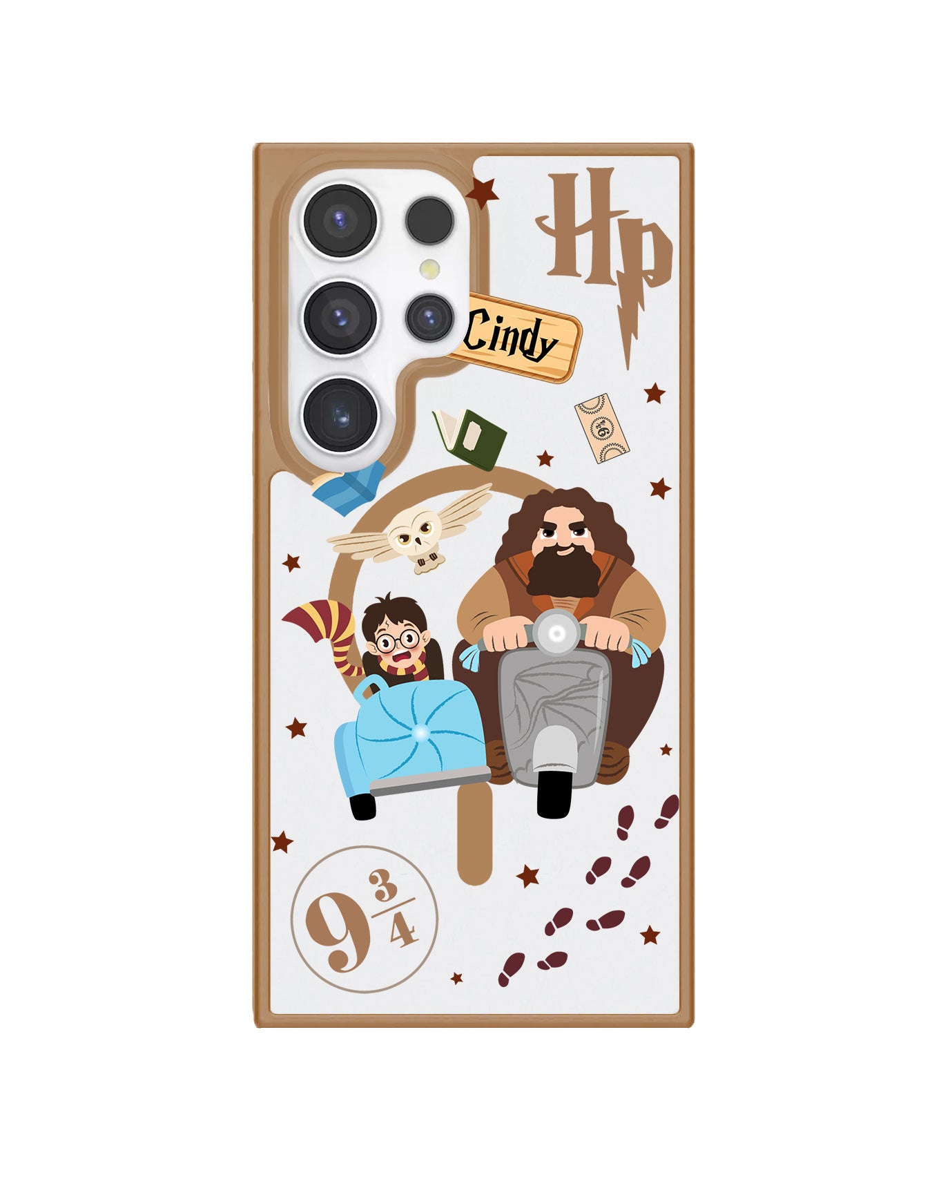 Android Premium Impact Case - Harry Potter Harry & Hagrid