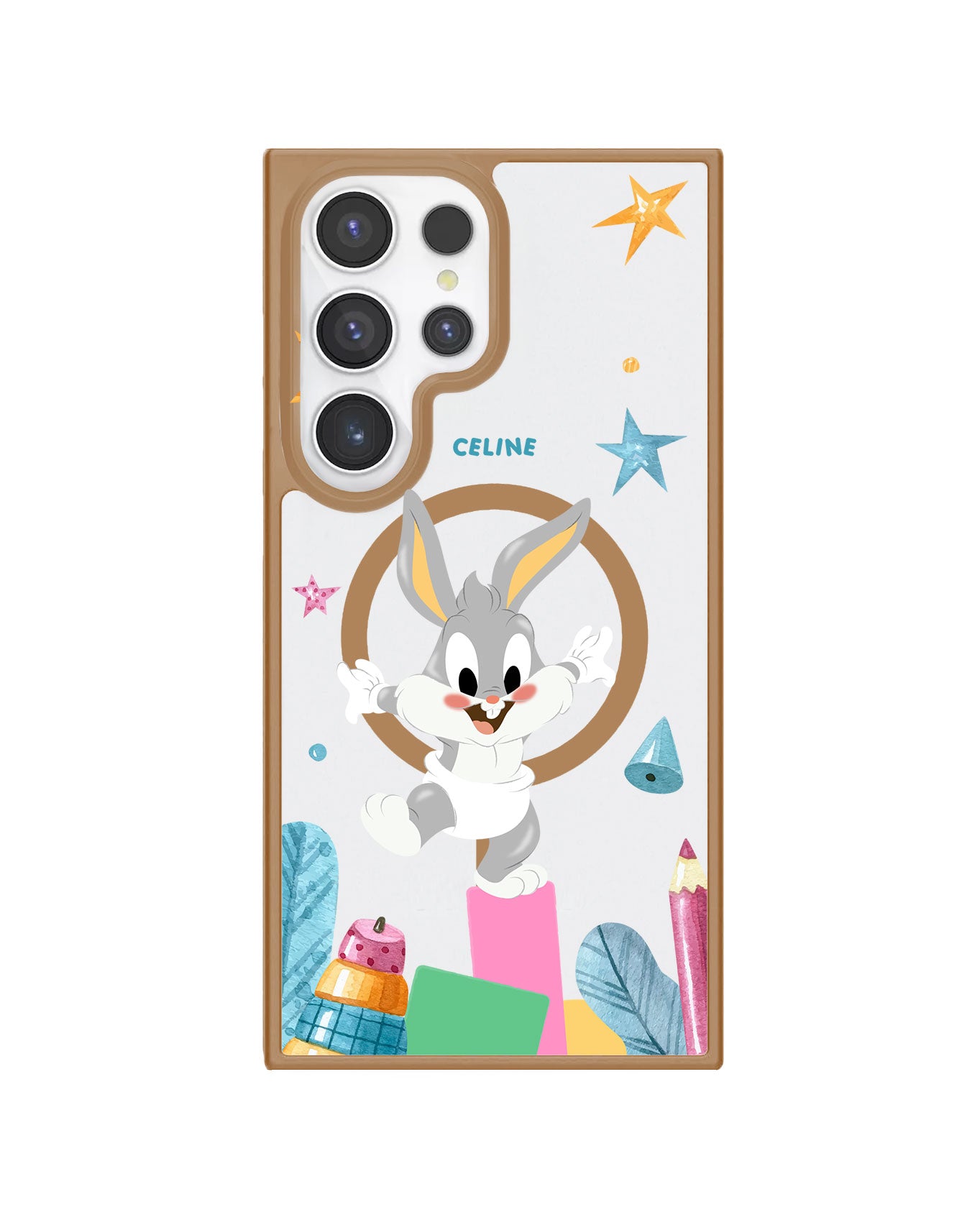 Android Premium Impact Case - Bugs Bunny Baby Bugs Play