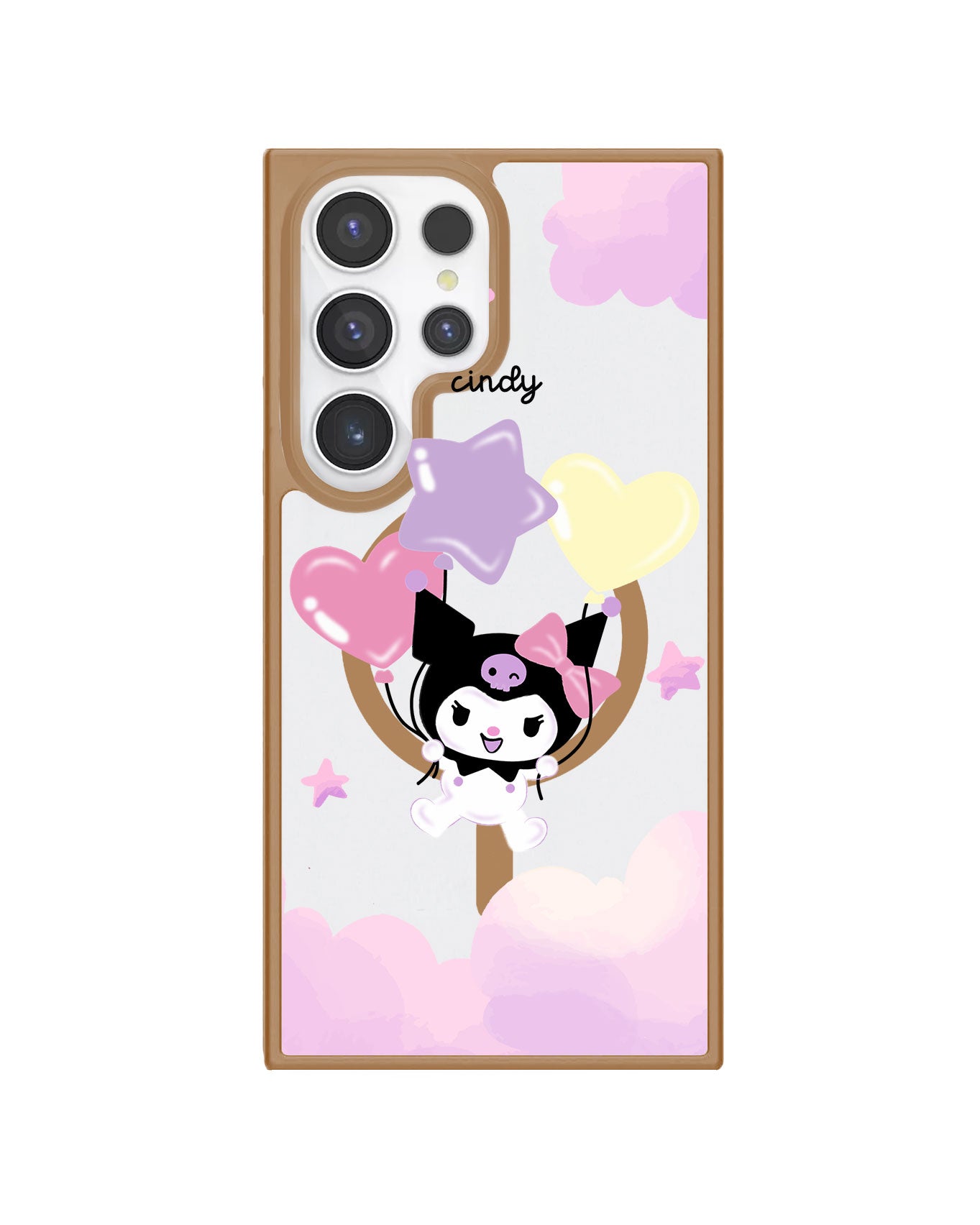 Android Premium Impact Case - Kuromi Balloon