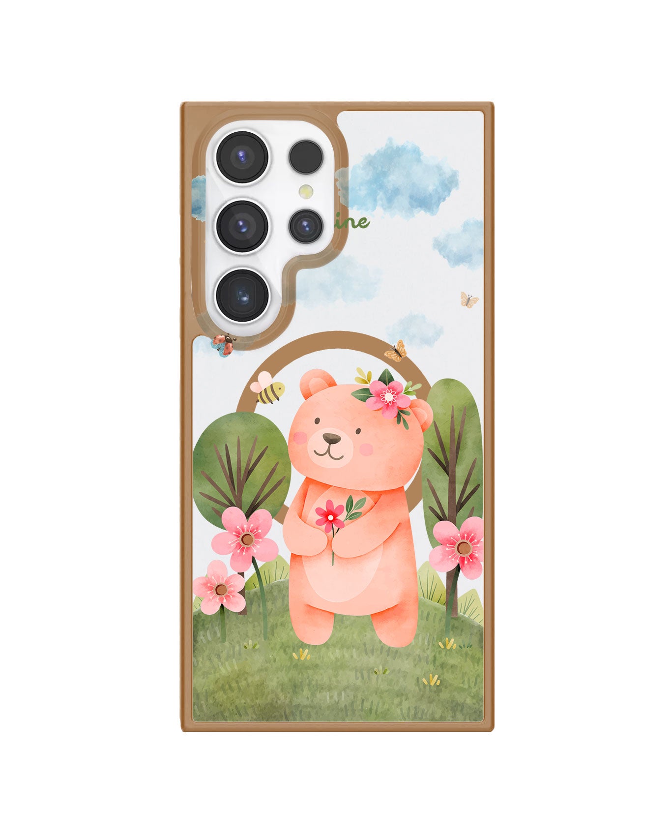 Android Premium Impact Case - Bear in Spring