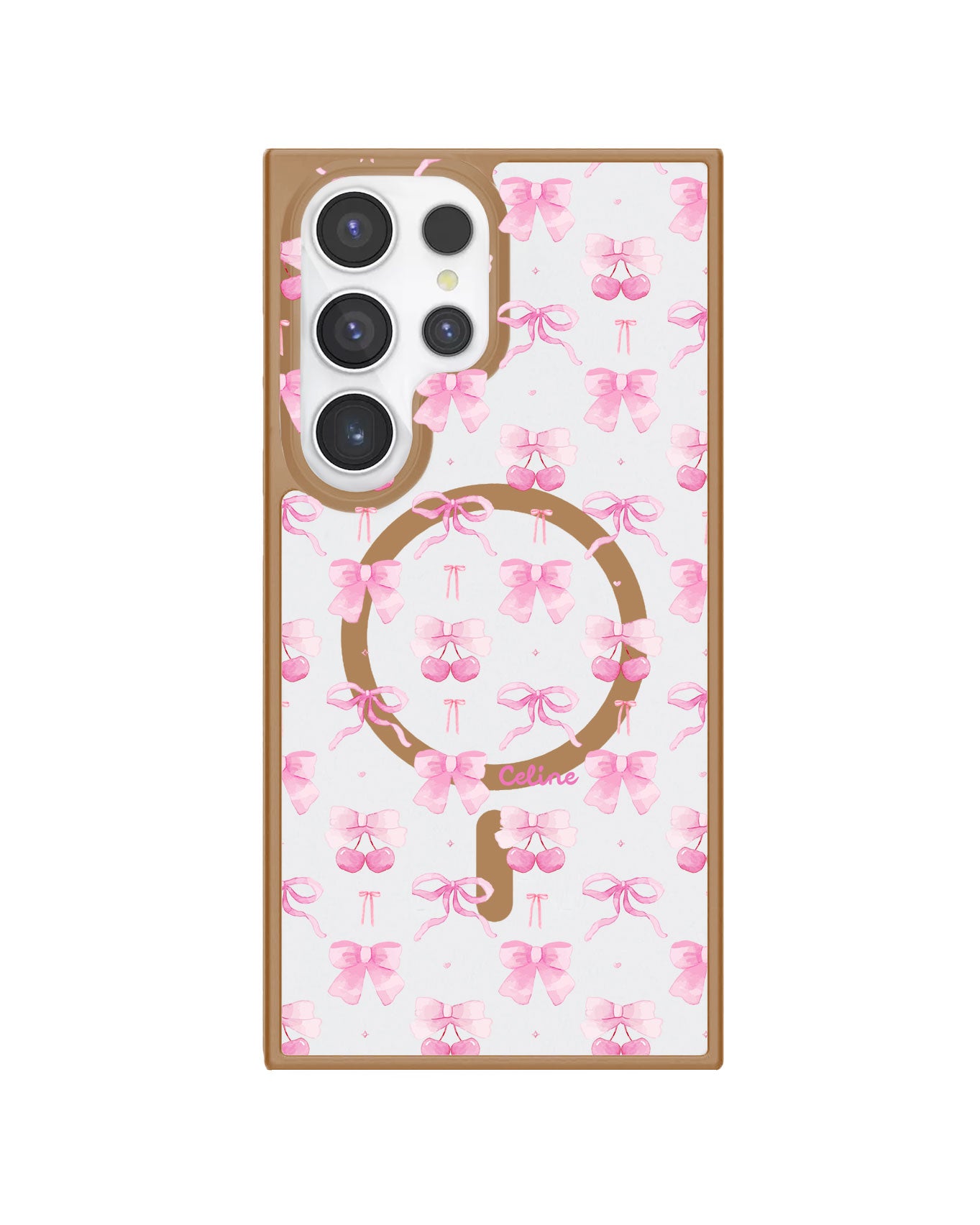 Android Premium Impact Case - Coquette Berry Pin