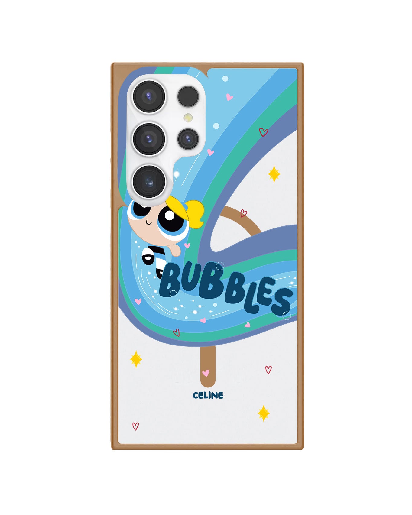 Android Premium Impact Case - Power Puff Girls Bubbles