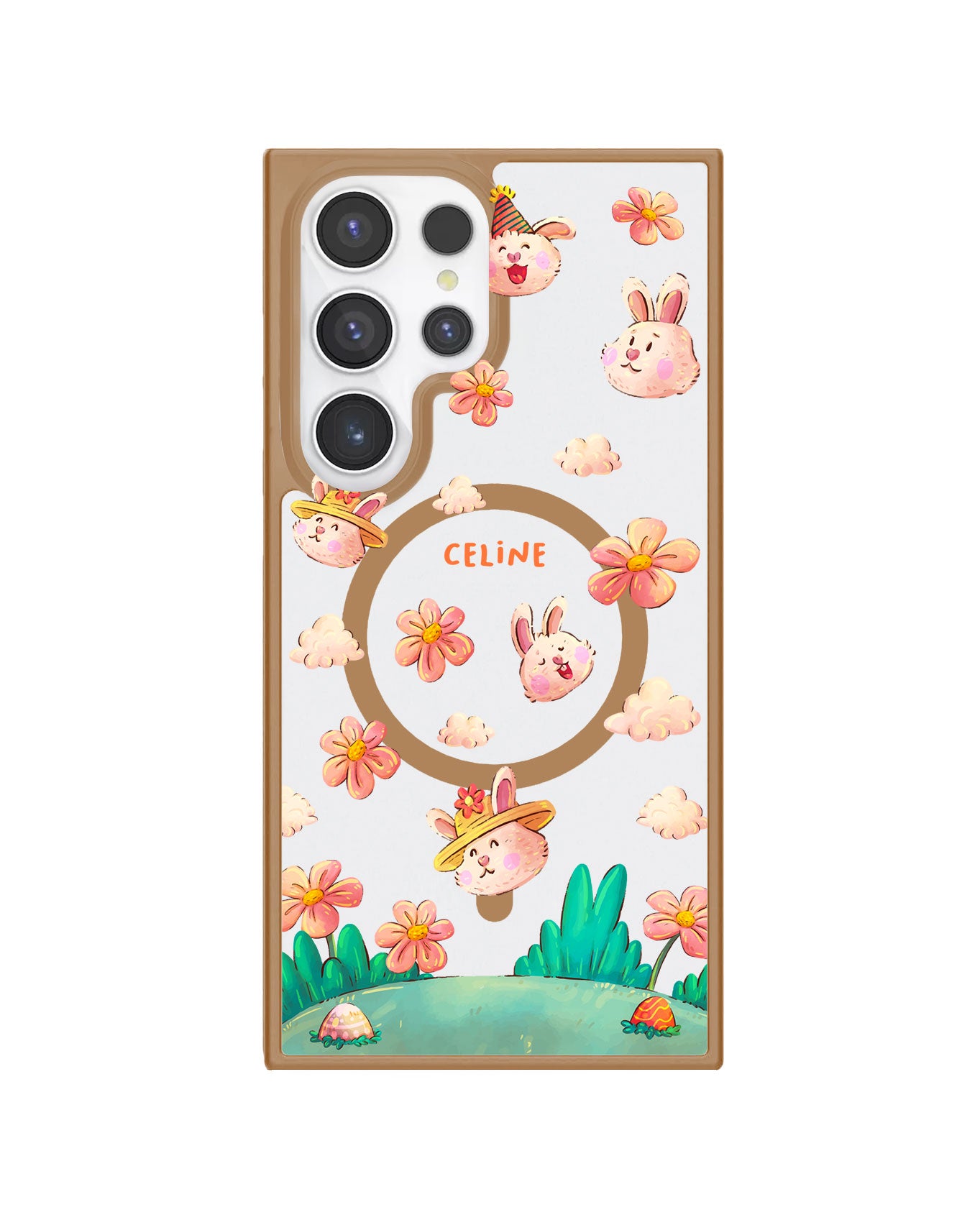 Android Premium Impact Case - Gardening Bunny