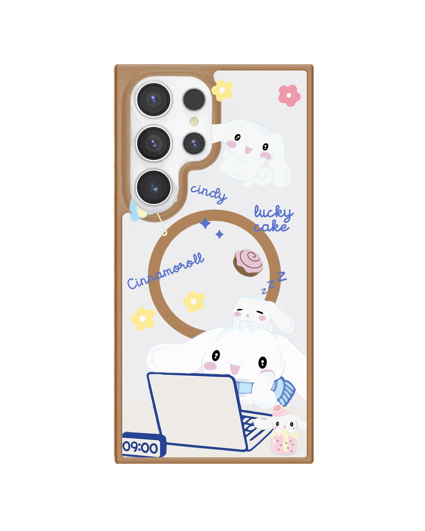 Android Premium Impact Case - Cinnamoroll Hardwork