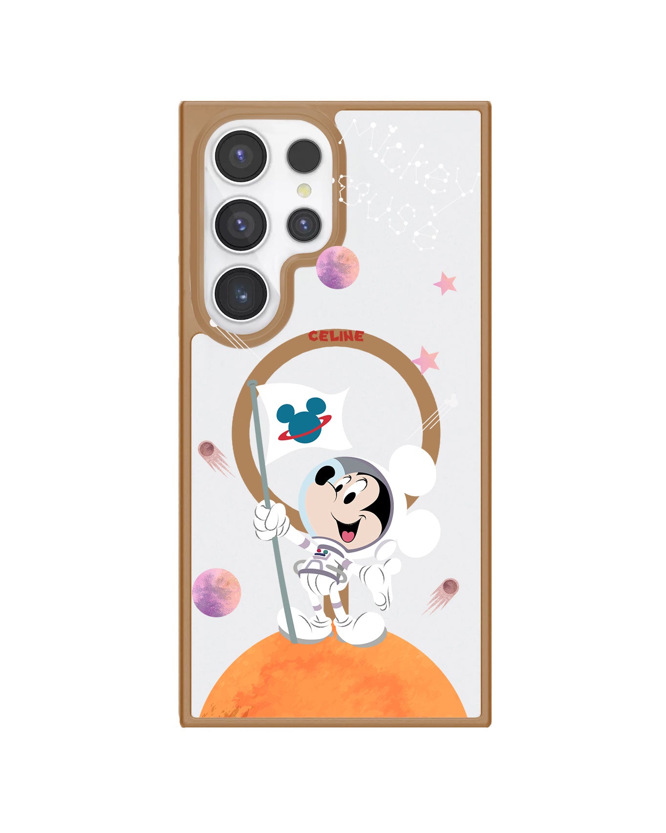 Android Premium Impact Case - Mickey Space