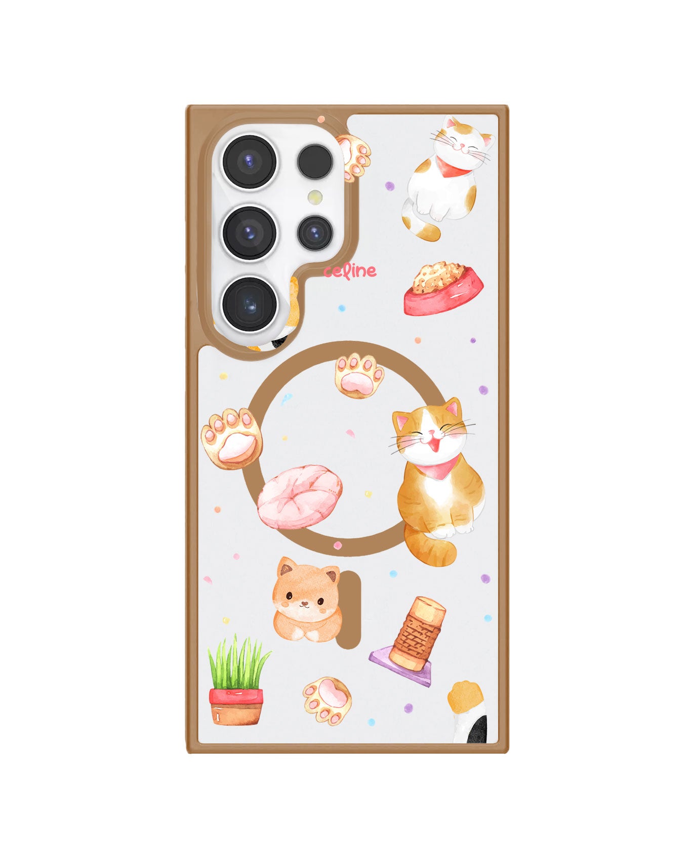 Android Premium Impact Case - Play with Kitty