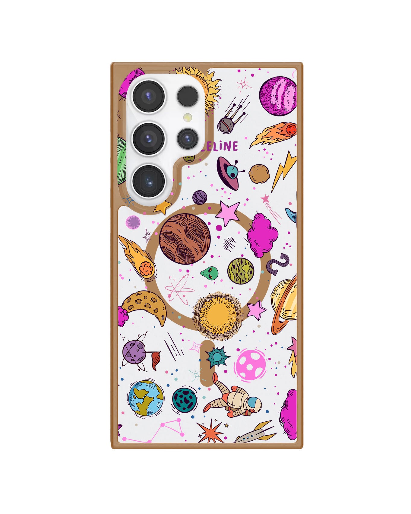 Android Premium Impact Case - Retro Space