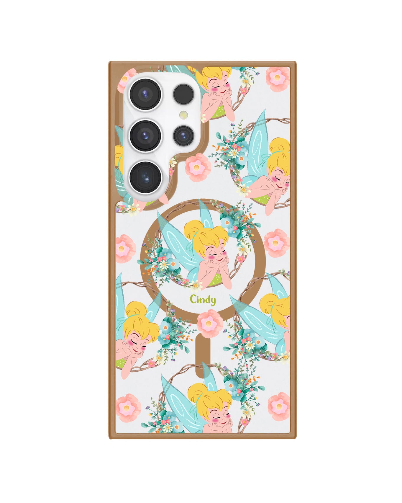 Android Premium Impact Case - Tinkerbell Pattern