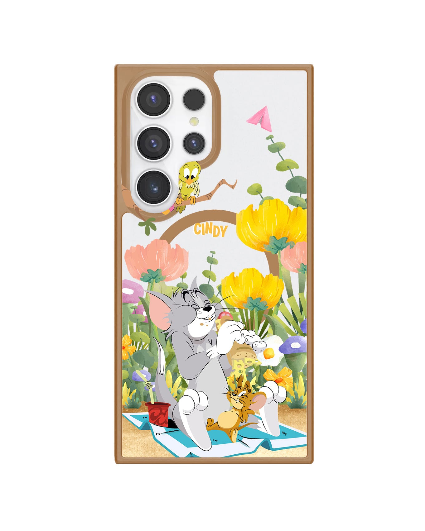 Android Premium Impact Case - Tom and Jerry Picnic