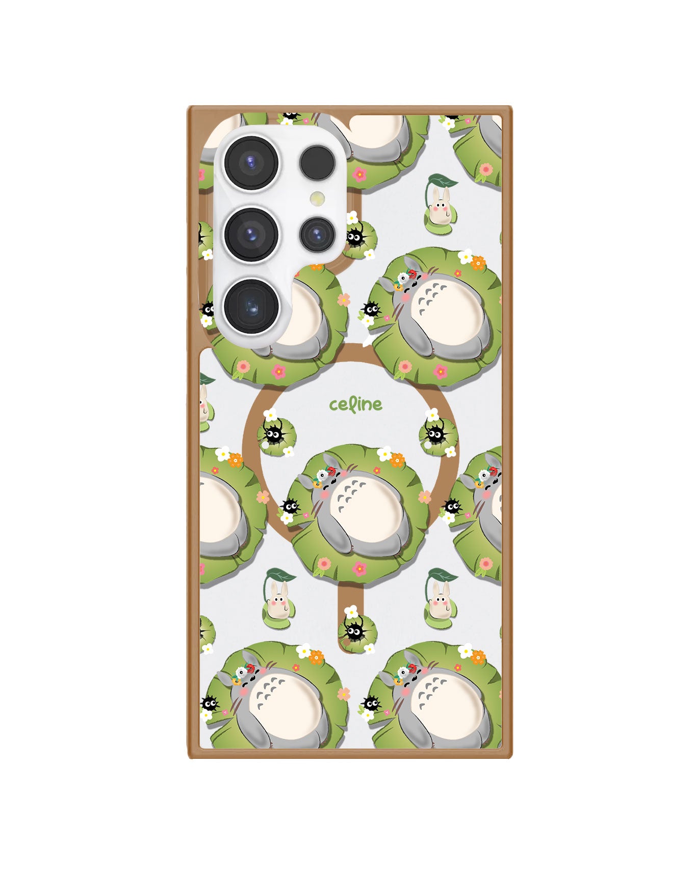 Android Premium Impact Case - Totoro Pattern