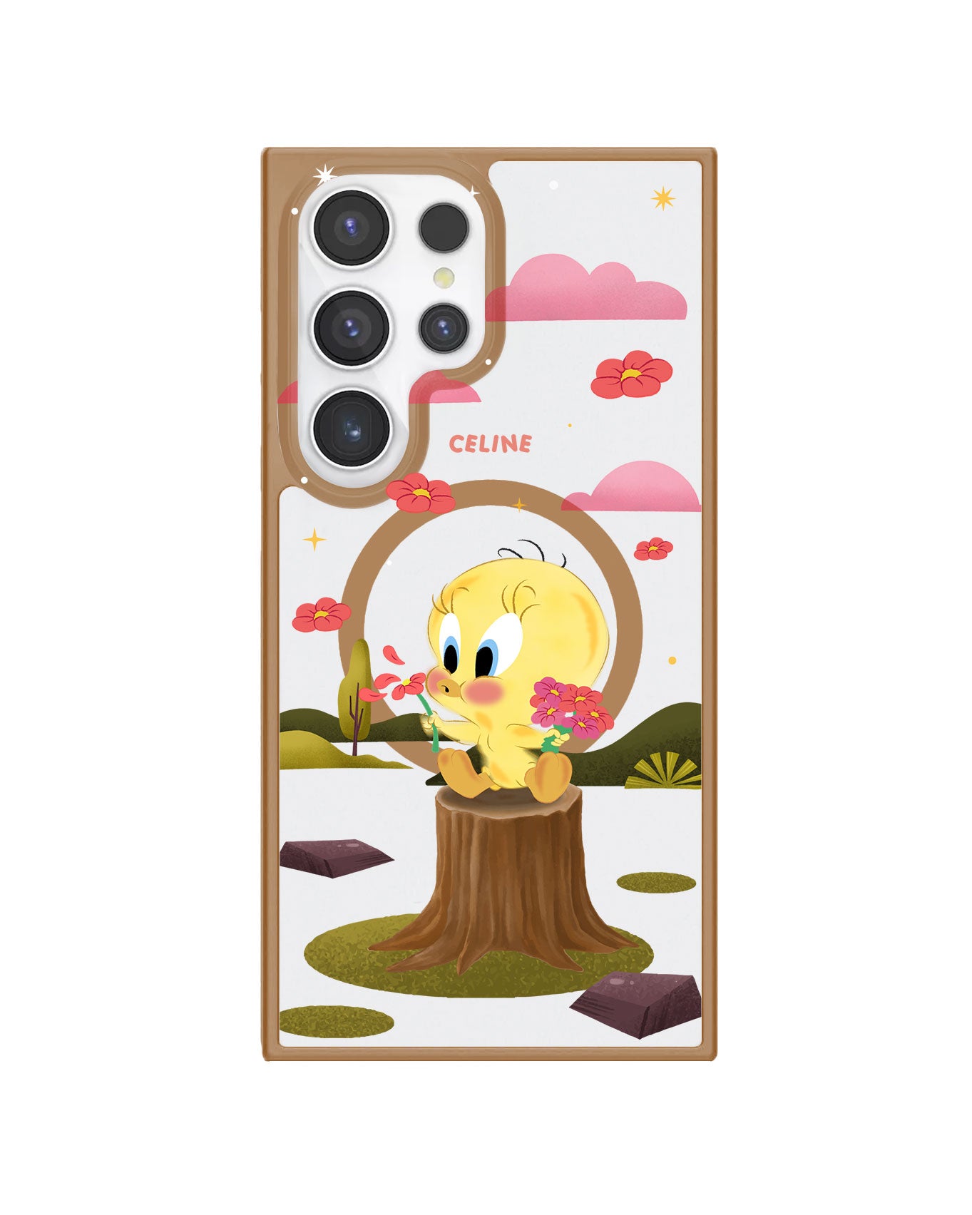 Android Premium Impact Case - Tweety Flower