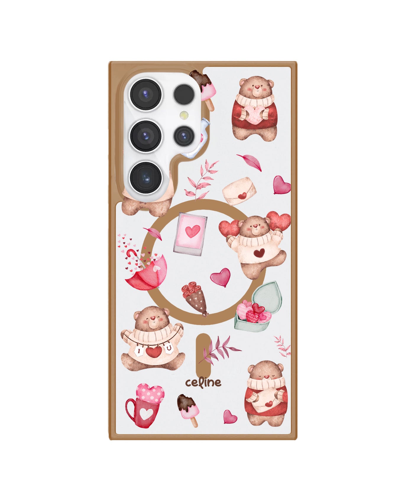 Android Premium Impact Case - Valentine with My Bear