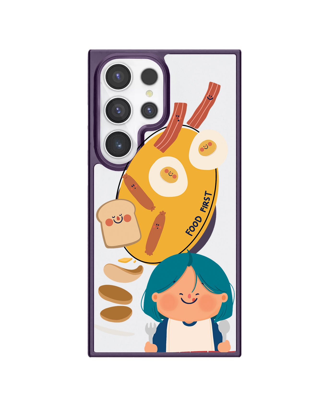 Android Premium Impact Case - Food First