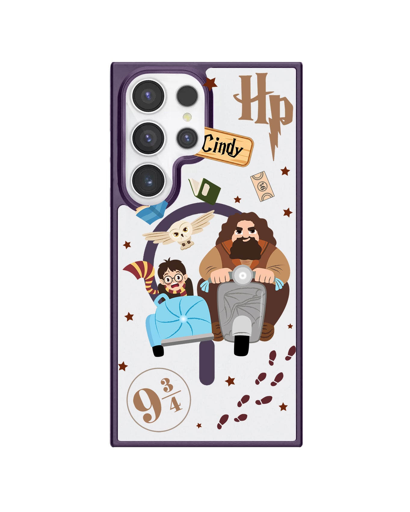 Android Premium Impact Case - Harry Potter Harry & Hagrid