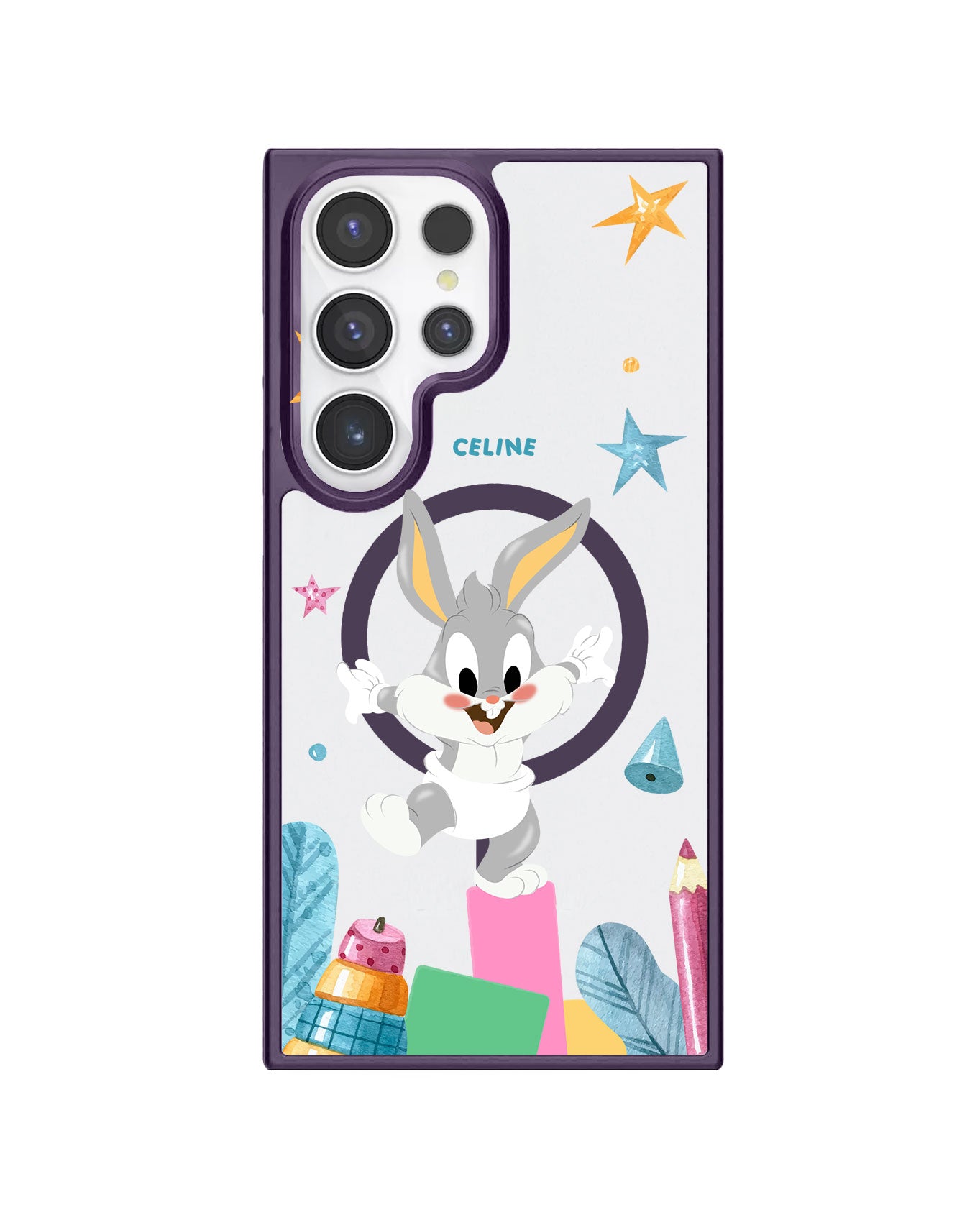 Android Premium Impact Case - Bugs Bunny Baby Bugs Play