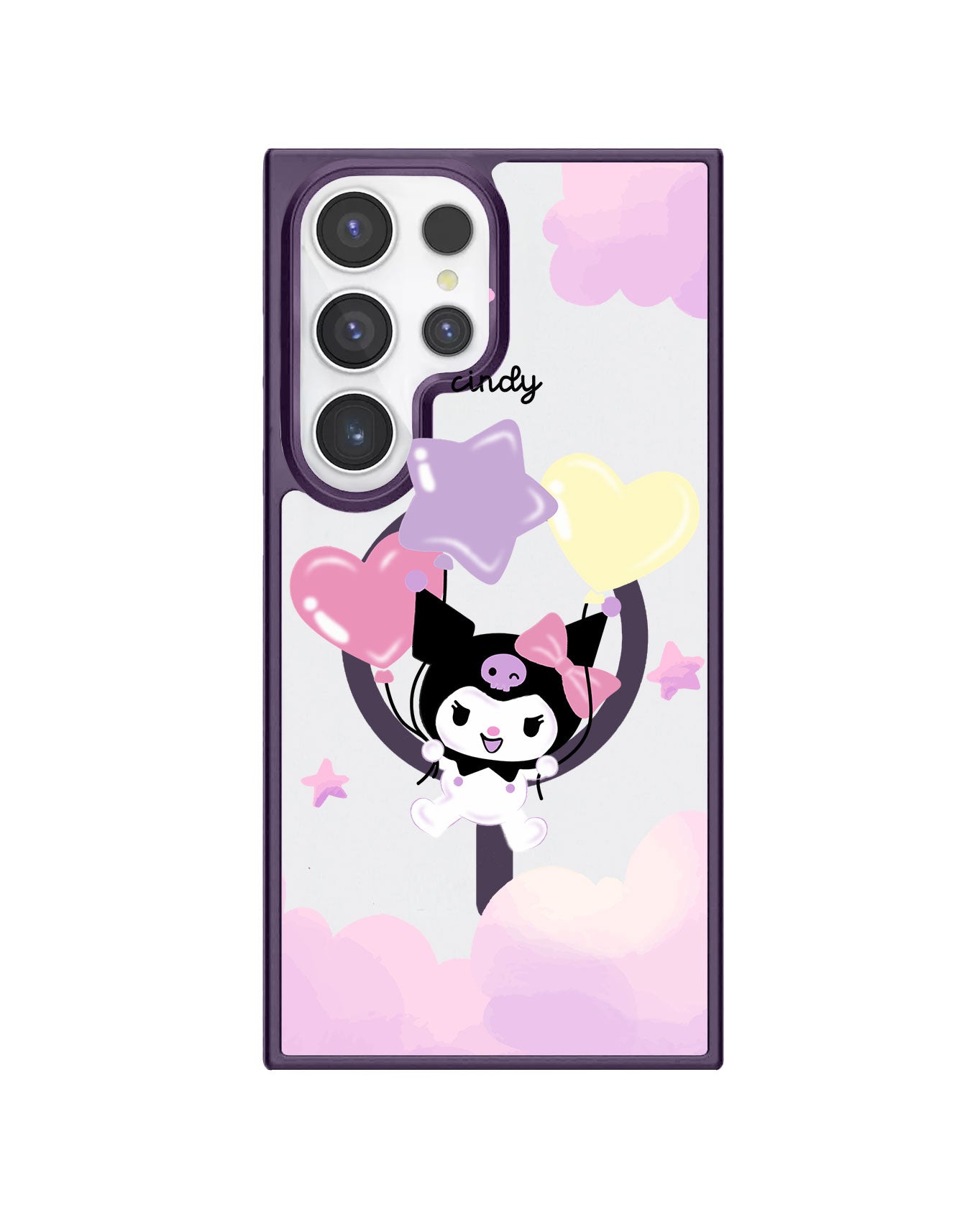 Android Premium Impact Case - Kuromi Balloon