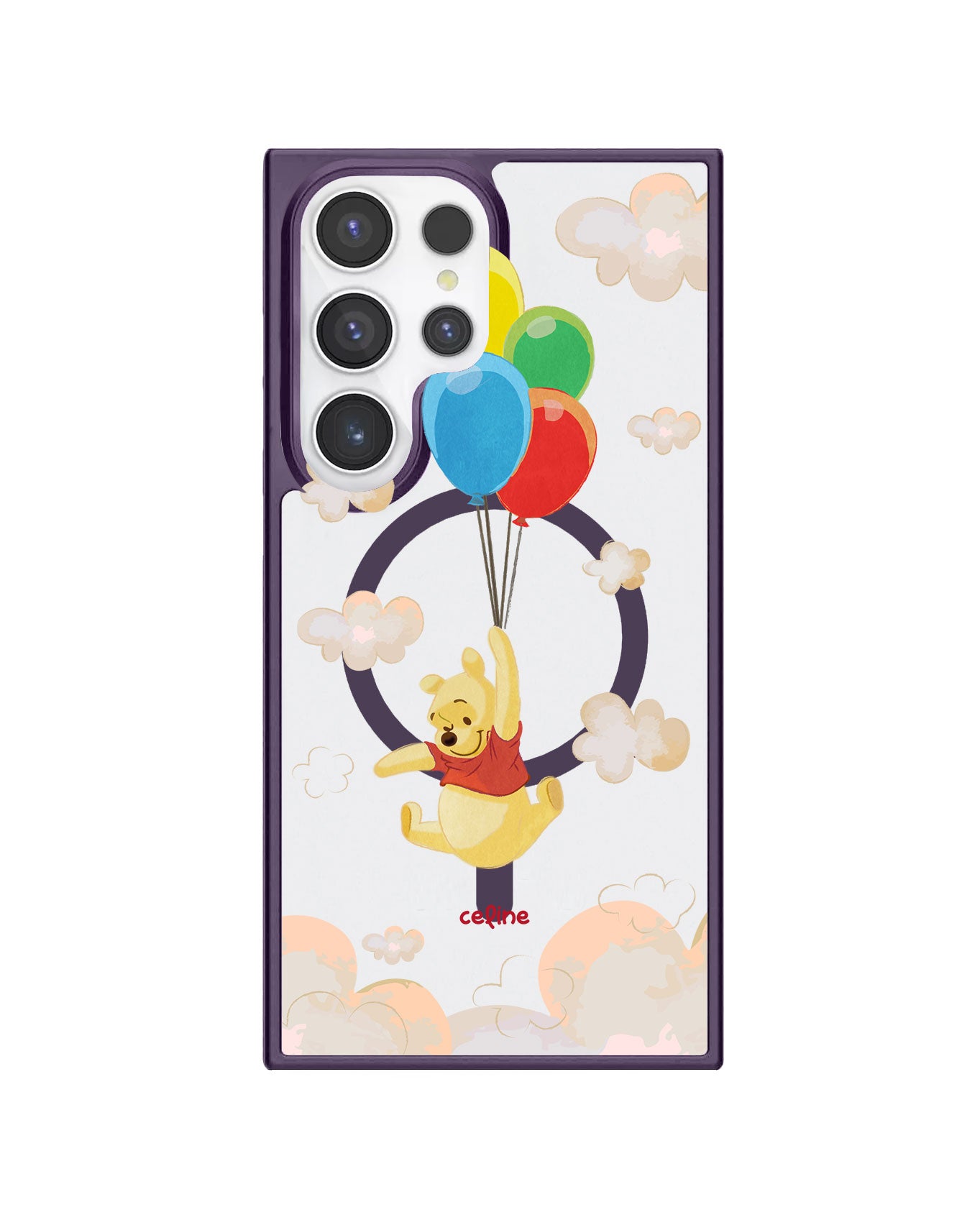 Android Premium Impact Case - Winnie the Pooh Balloom