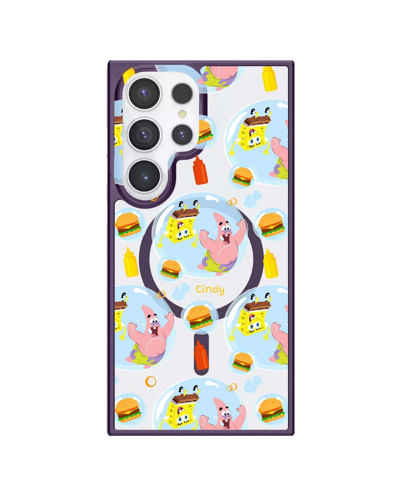 Android Premium Impact Case - Spongebob Bubble Patty