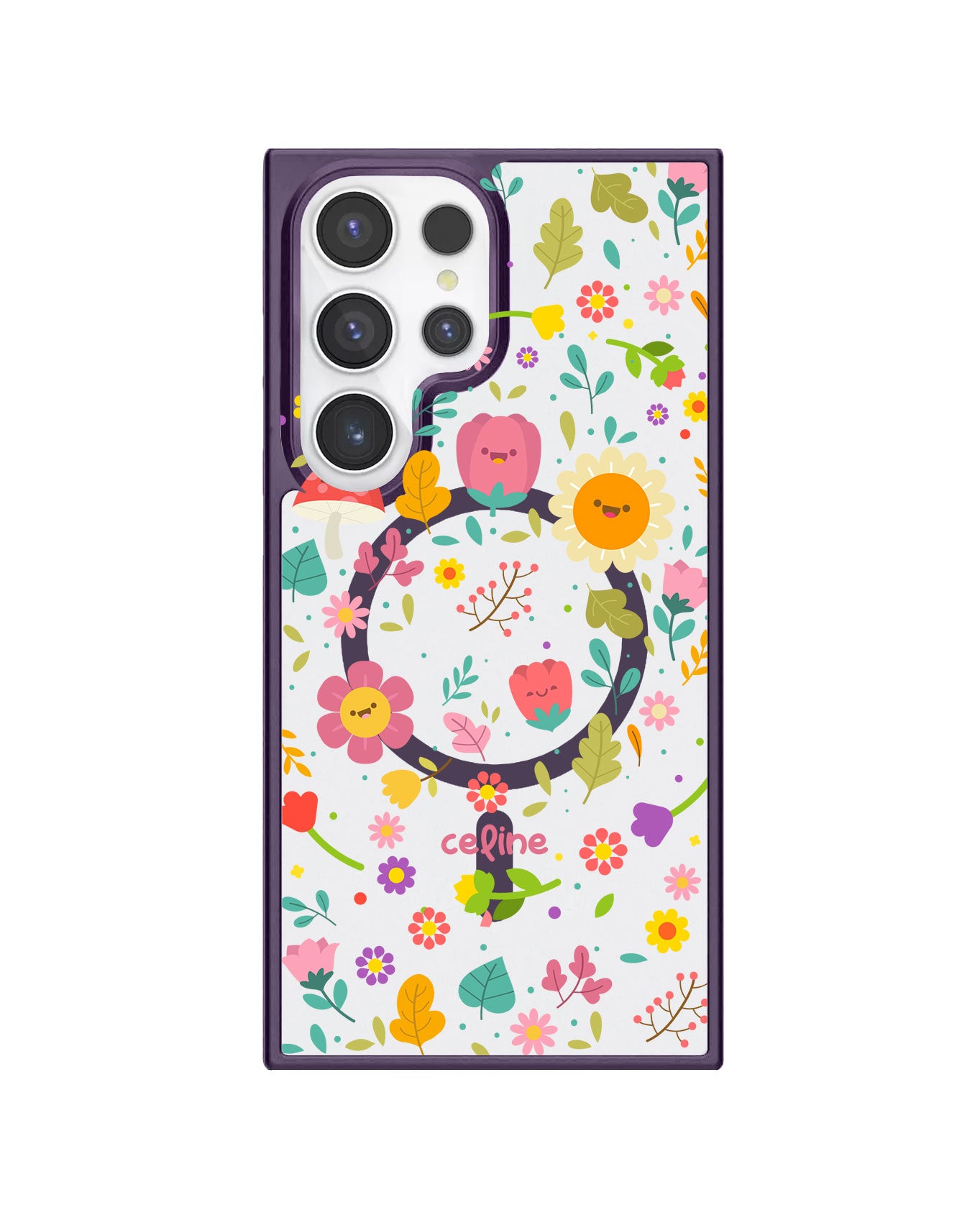 Android Premium Impact Case - Fun Floral