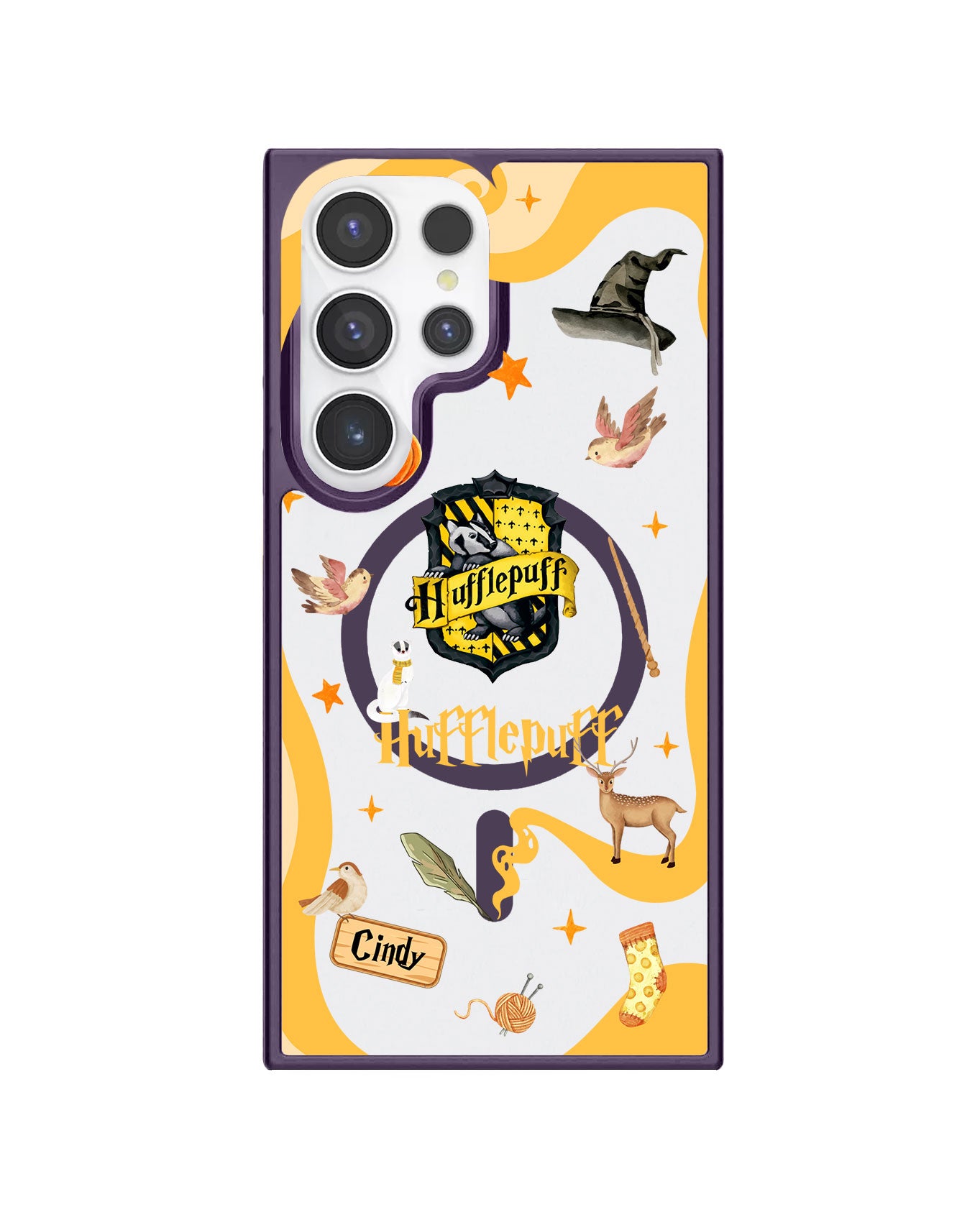 Android Premium Impact Case - Harry Potter Hufflepuff