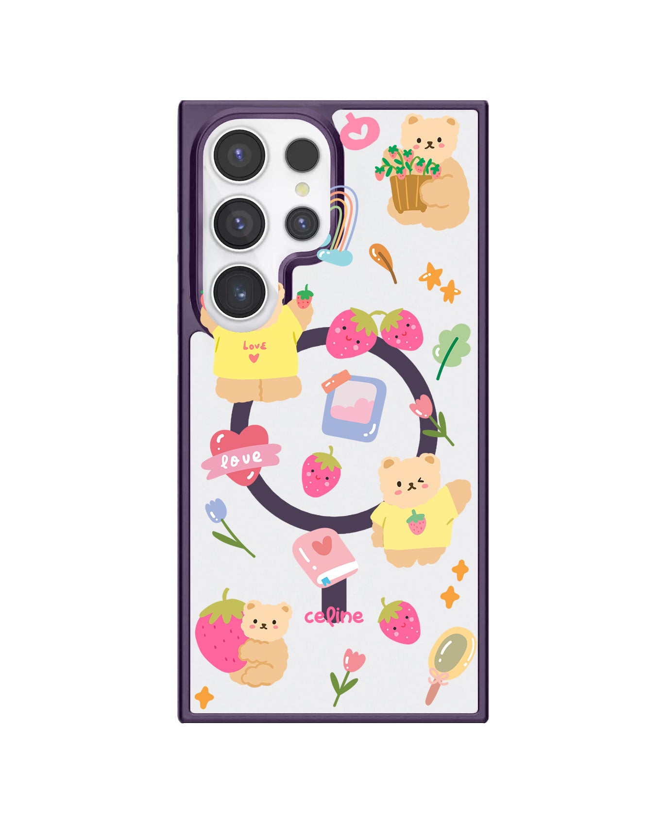 Android Premium Impact Case - Love Berry
