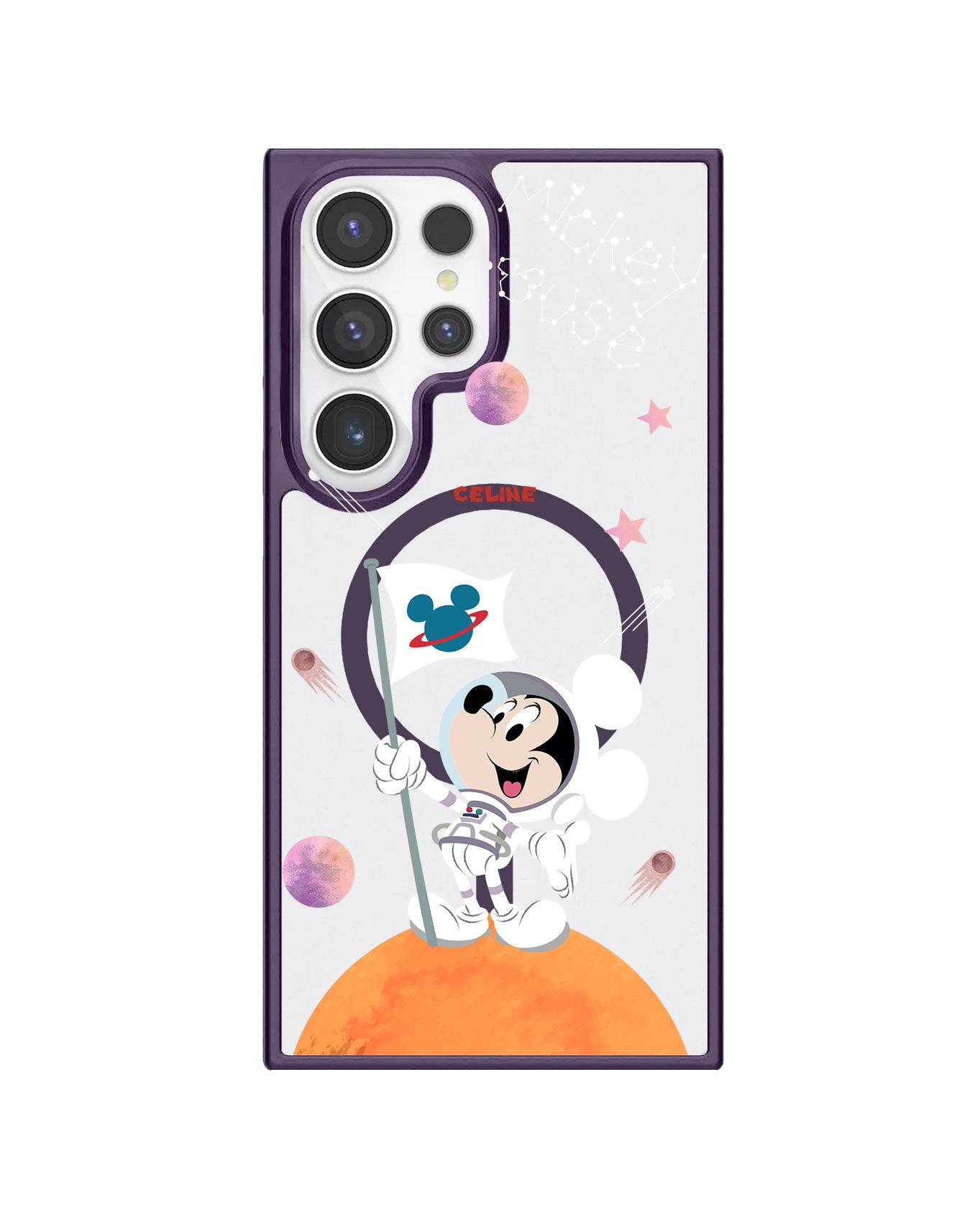 Android Premium Impact Case - Mickey Space