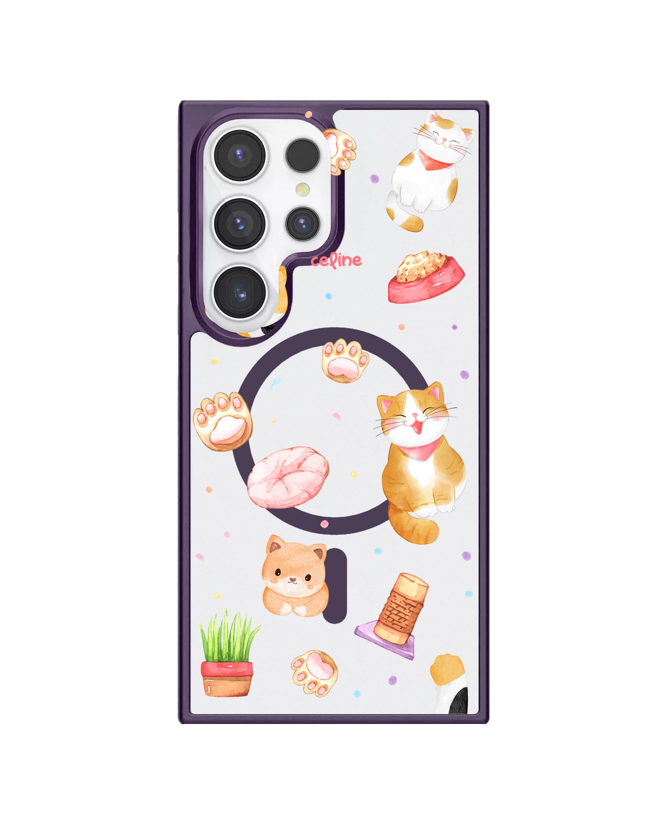 Android Premium Impact Case - Play with Kitty