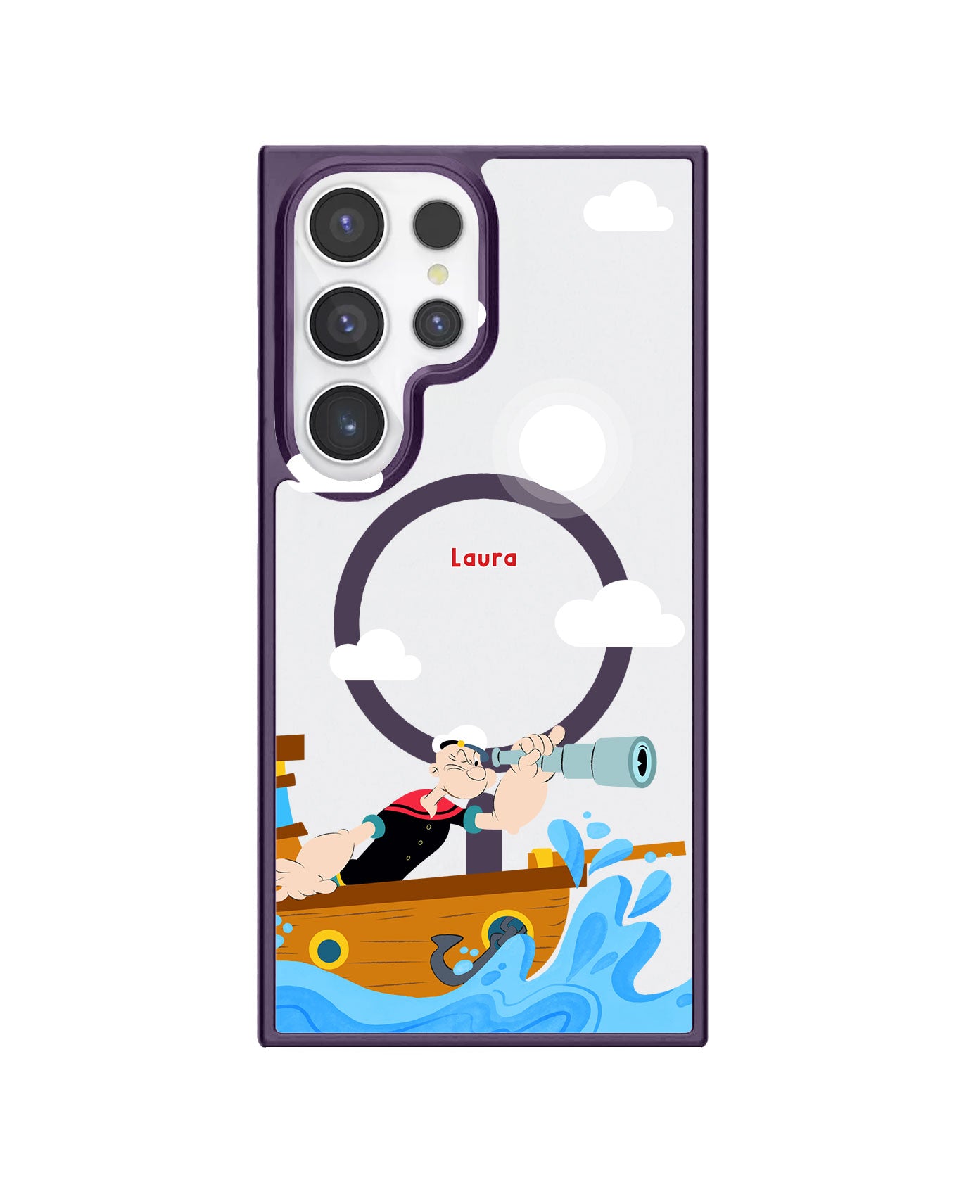 Android Premium Impact Case - Popeye in The Sea